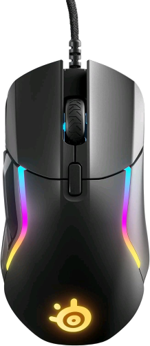 STEELSERIES RIVAL 5 MOUSE GAMING SENSORE OTTICO TRUEMOVE AIR DA 18.000 CPI 9 PULSANTI PROGRAMMABILI 85 gr NERO